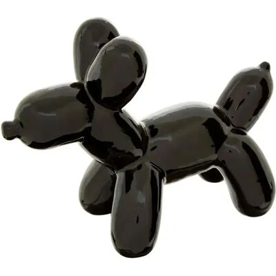 ATMOSPHERA Statuette Déco Chien en Céramique Théo 19cm Noir - Publicité ATMOSPHERA Statuette Déco Chien en Céramique Théo 19cm Noir - Publicité