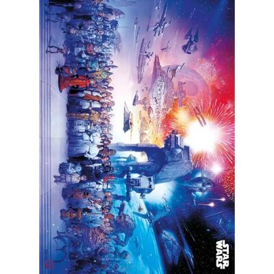 Pyramid Carte postale Star Wars - Multicolore - Publicité Pyramid Carte postale Star Wars - Multicolore - Publicité