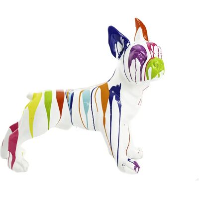 Amadeus Statuette bulldog français - Blanc - Publicité Amadeus Statuette bulldog français - Blanc - Publicité
