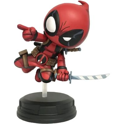Gentle giant statuette Marvel Deadpool Jumping - Publicité Gentle giant statuette Marvel Deadpool Jumping - Publicité