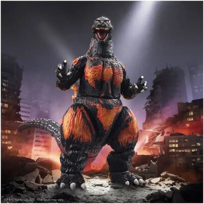 Super7 Figurine Burning Godzilla - 20 cm - Publicité Super7 Figurine Burning Godzilla - 20 cm - Publicité