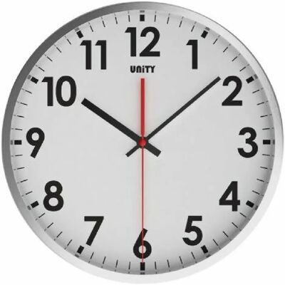 Unity - UNSW005 - Diamètre 30 cm - Horloge - Publicité Unity - UNSW005 - Diamètre 30 cm - Horloge - Publicité