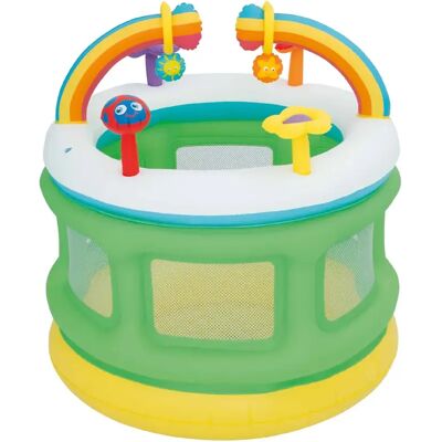 Bestway aire de jeux gonflable bébé - multicolore - Publicité Bestway aire de jeux gonflable bébé - multicolore - Publicité