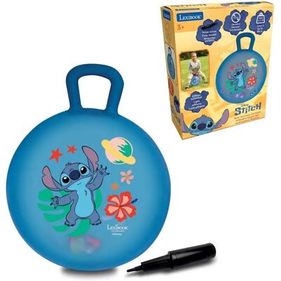 Lexibook Balle Sauteuse Gonflable Stitch 45cm - Publicité Lexibook Balle Sauteuse Gonflable Stitch 45cm - Publicité