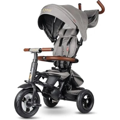 Tricycle Qplay Rito Deluxe Caoutchouc Gris - Publicité Tricycle Qplay Rito Deluxe Caoutchouc Gris - Publicité