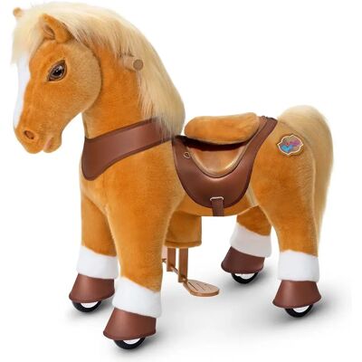 Ponycycle Cheval porteur enfant - marron clair - Publicité Ponycycle Cheval porteur enfant - marron clair - Publicité