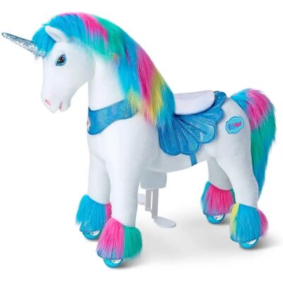 Ponycycle Cheval porteur enfant - Bleu - Publicité Ponycycle Cheval porteur enfant - Bleu - Publicité