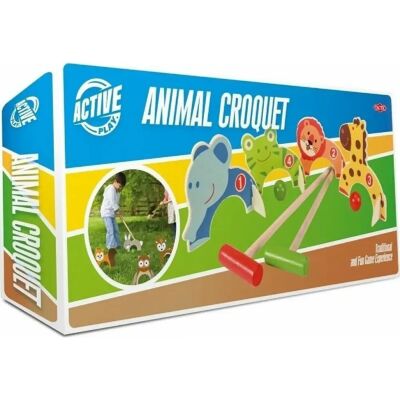 Tactic Jeu de croquet enfant - Multicolore - Publicité Tactic Jeu de croquet enfant - Multicolore - Publicité
