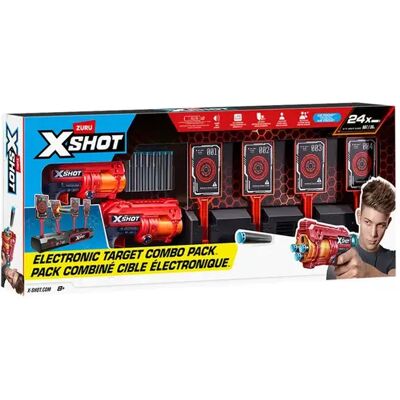 Zuru pistolet à fléchettes – Rouge - Publicité Zuru pistolet à fléchettes – Rouge - Publicité