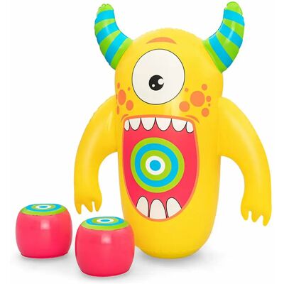 Bestway sac de boxe gonflable enfant Monstre - Publicité Bestway sac de boxe gonflable enfant Monstre - Publicité