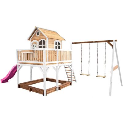 Axi house Maisonnette enfant - Blanc - Publicité Axi house Maisonnette enfant - Blanc - Publicité