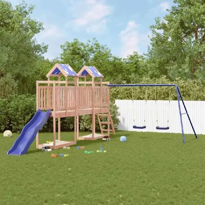 vidaXL Ensemble de jeux extérieur en bois massif Douglas - Maison de jeu - Publicité vidaXL Ensemble de jeux extérieur en bois massif Douglas - Maison de jeu - Publicité