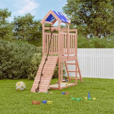 vidaXL Ensemble de jeu extérieur Maison de jardin en bois massif Douglas - Parc pour enfants - Publicité vidaXL Ensemble de jeu extérieur Maison de jardin en bois massif Douglas - Parc pour enfants - Publicité