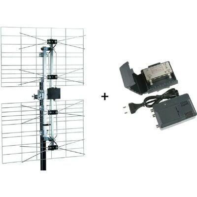 OPTEX Kit Antenne Panneau UHF Extérieure - Publicité OPTEX Kit Antenne Panneau UHF Extérieure - Publicité
