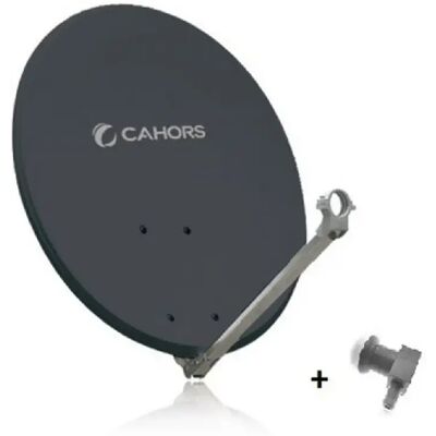 Antenne parabolique alu 65cm + lnb - 141202R13 - CAHORS - Publicité Antenne parabolique alu 65cm + lnb - 141202R13 - CAHORS - Publicité