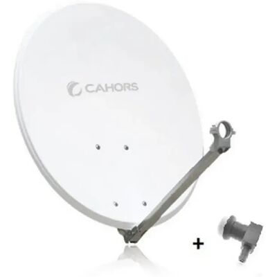 Parabole Cahors acier 65cm LNB - Antenne parabolique - Publicité Parabole Cahors acier 65cm LNB - Antenne parabolique - Publicité