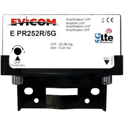 Evicom Préamplificateur UHF LTE-5G - Publicité Evicom Préamplificateur UHF LTE-5G - Publicité