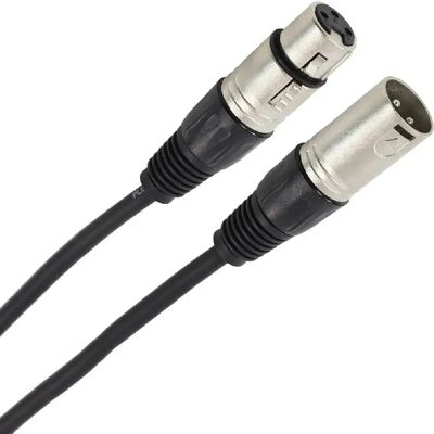 Plugger Câble XLR femelle - XLR mâle 15m - Publicité Plugger Câble XLR femelle - XLR mâle 15m - Publicité