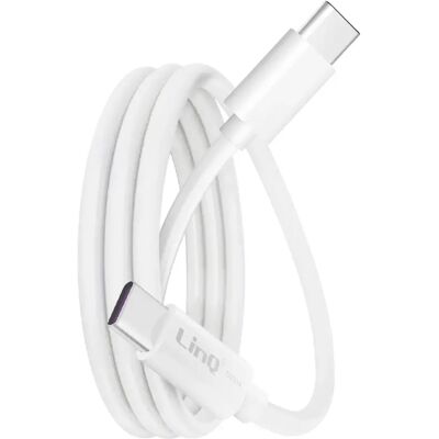 LinQ Câble USB-C vers USB-C 100W 65cm - Publicité LinQ Câble USB-C vers USB-C 100W 65cm - Publicité