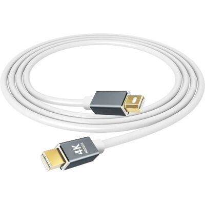LinQ Câble Mini DisplayPort - 1.8m Blanc - Publicité LinQ Câble Mini DisplayPort - 1.8m Blanc - Publicité