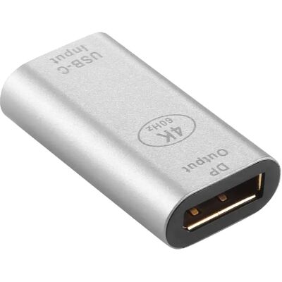 Avizar Adaptateur USB-C DisplayPort 4K Argent - Publicité Avizar Adaptateur USB-C DisplayPort 4K Argent - Publicité