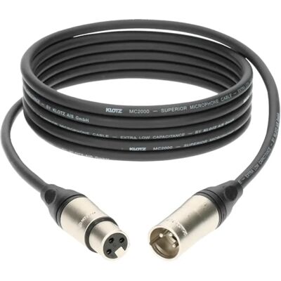 KLOTZ Câble M2 Pro XLR 1 m - Publicité KLOTZ Câble M2 Pro XLR 1 m - Publicité