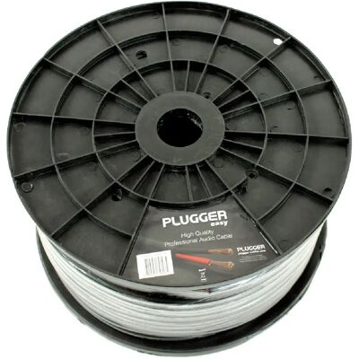Plugger Câble d'enceinte en cuivre pur Easy - 2 x 1,5 mm² - 100 m - Publicité Plugger Câble d'enceinte en cuivre pur Easy - 2 x 1,5 mm² - 100 m - Publicité