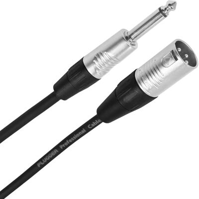 Plugger Câble XLR/J????ack mono 6m - Publicité Plugger Câble XLR/J????ack mono 6m - Publicité
