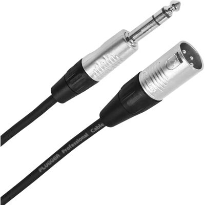 Plugger Câble XLR Jack 1m - Publicité Plugger Câble XLR Jack 1m - Publicité
