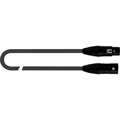 Câble Microphone QUIKLOK - 5M XLR à XLR - Noir - Publicité Câble Microphone QUIKLOK - 5M XLR à XLR - Noir - Publicité