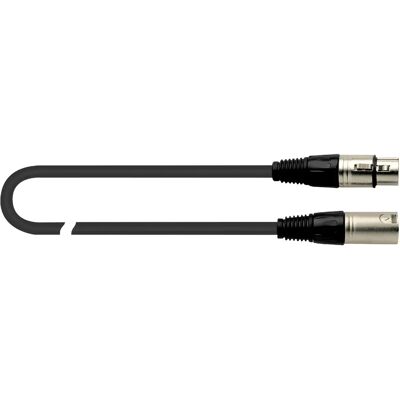 MX775-20 Câble micro XLR - XLR mâle/XLR femelle 5 m Quik Lok - Publicité MX775-20 Câble micro XLR - XLR mâle/XLR femelle 5 m Quik Lok - Publicité