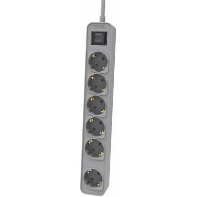 Multiprise Philips CHP2164G/10 - 6 Prises, Câble 1,5m, Interrupteur Principal - Publicité Multiprise Philips CHP2164G/10 - 6 Prises, Câble 1,5m, Interrupteur Principal - Publicité