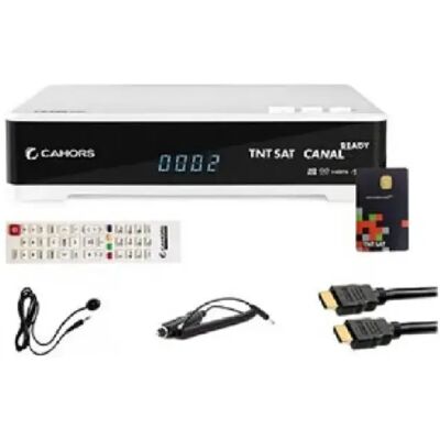 Cahors Mini Récepteur Tv Satellite Hd + Carte Tntsat V6 + Câble Hdmi + Câble 12v - Publicité Cahors Mini Récepteur Tv Satellite Hd + Carte Tntsat V6 + Câble Hdmi + Câble 12v - Publicité