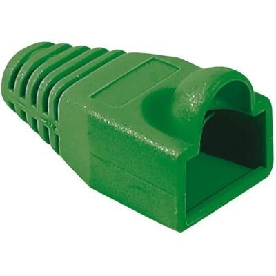 Dexlan Manchon RJ45 vert snagless diamètre 5,5 mm (sachet de 10 pcs) - Publicité Dexlan Manchon RJ45 vert snagless diamètre 5,5 mm (sachet de 10 pcs) - Publicité