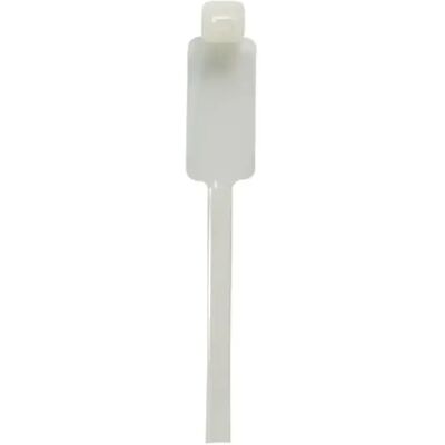 Dexlan Lien serre-câbles avec porte-étiquette 28 x 13 mm - 10 pcs - 270 x 4,6 mm - Publicité Dexlan Lien serre-câbles avec porte-étiquette 28 x 13 mm - 10 pcs - 270 x 4,6 mm - Publicité