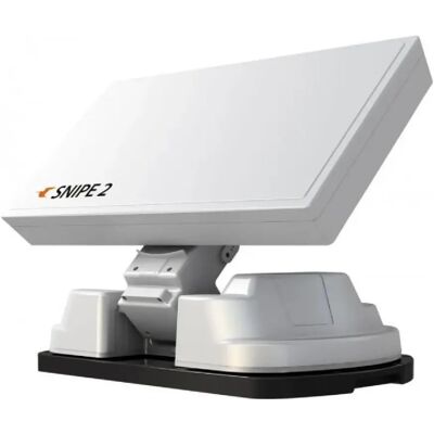 Antenne satellite automatique SELFSAT SNIPE 2 - Blanc camping-car - Publicité Antenne satellite automatique SELFSAT SNIPE 2 - Blanc camping-car - Publicité