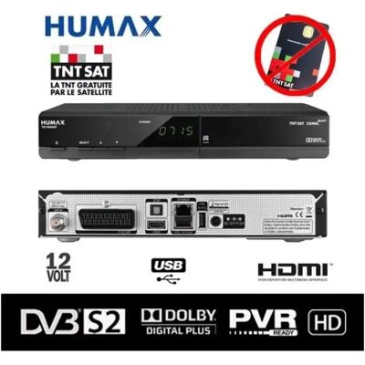 Humax TN7000 Démodulateur Satellite HD TNTSAT Astra 19.2° - Publicité Humax TN7000 Démodulateur Satellite HD TNTSAT Astra 19.2° - Publicité