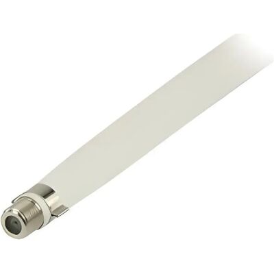 Valueline Câble d'antenne plat F femelle vers F femelle 0,20 m blanc - Publicité Valueline Câble d'antenne plat F femelle vers F femelle 0,20 m blanc - Publicité