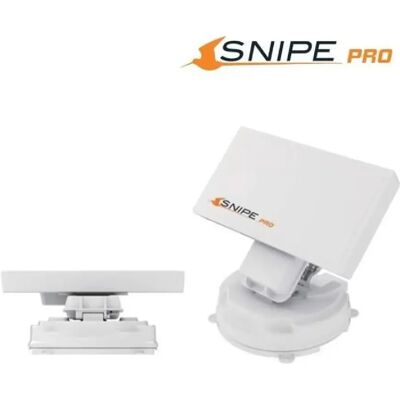 Antenne satellite plate automatisée SELFSAT SNIPE PRO Double conversion Blanc - Publicité Antenne satellite plate automatisée SELFSAT SNIPE PRO Double conversion Blanc - Publicité