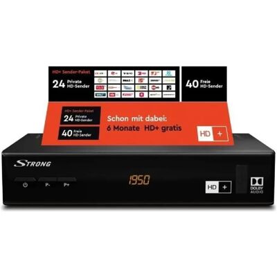 Strong SRT 7806HD Récepteur Satellite numérique HD avec carte 21 programmes - Publicité Strong SRT 7806HD Récepteur Satellite numérique HD avec carte 21 programmes - Publicité