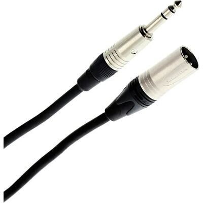 Plugger XLR mâle vers Jack 3,5 mm 0,60m - Publicité Plugger XLR mâle vers Jack 3,5 mm 0,60m - Publicité