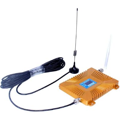 Amplificateur De Signal Mobile Avec Antenne Ventouse Or Pour Maison Et Bureau YONIS - Publicité Amplificateur De Signal Mobile Avec Antenne Ventouse Or Pour Maison Et Bureau YONIS - Publicité