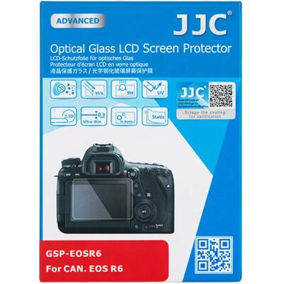 Protection d'écran en verre optique JJC pour Canon EOS R6 - Publicité Protection d'écran en verre optique JJC pour Canon EOS R6 - Publicité