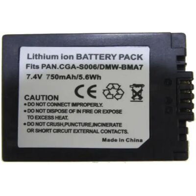Panasonic - Digca74014 - 7.4V - 750mAh - Batterie Li‑ion - Publicité Panasonic - Digca74014 - 7.4V - 750mAh - Batterie Li‑ion - Publicité