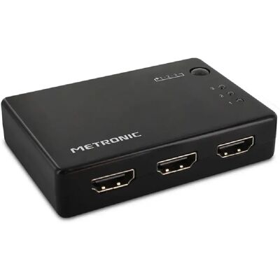 METRONIC Switch HDMI 3 ports - Publicité METRONIC Switch HDMI 3 ports - Publicité