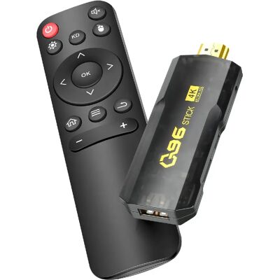Avizar Stick TV Android 4K Ultra HD HDMI avec Télécommande Streaming WiFi Téléviseur Noir - Publicité Avizar Stick TV Android 4K Ultra HD HDMI avec Télécommande Streaming WiFi Téléviseur Noir - Publicité