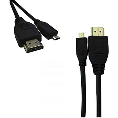 Câble HDMI vers Micro HDMI EDM 51234 Noir 1 m - Publicité Câble HDMI vers Micro HDMI EDM 51234 Noir 1 m - Publicité