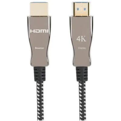 Dexlan Cordon HDMI 2.0 18Gbps AOC - 70 m - Publicité Dexlan Cordon HDMI 2.0 18Gbps AOC - 70 m - Publicité