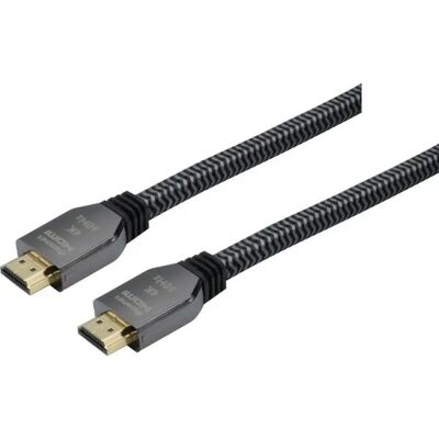 DACOMEX CORDON HDMI 2.0 METAL + NYLON certifié GRS- 5m - Publicité DACOMEX CORDON HDMI 2.0 METAL + NYLON certifié GRS- 5m - Publicité