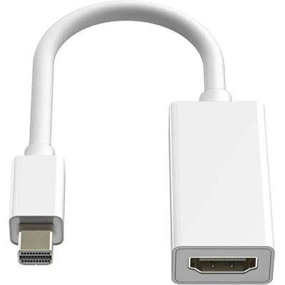 Adaptateur Mini DisplayPort à HDMI LinQ - 4K Full HD - Blanc - Publicité Adaptateur Mini DisplayPort à HDMI LinQ - 4K Full HD - Blanc - Publicité